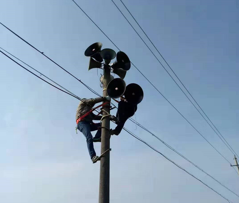 大丰区万盈镇应急广播在疫情防控中发挥作用